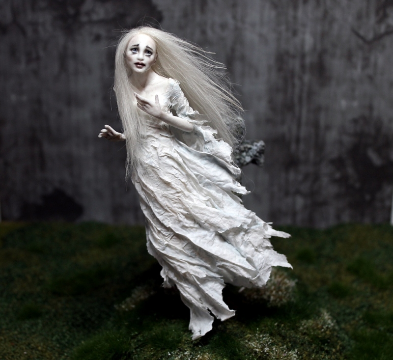 “sad Ghost Woman” 1 12 Scale By Maya · Puttyandpaint