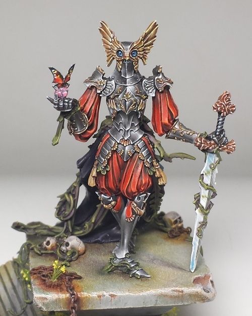 Kingdom Death Flower Knight By Tommiesoule · Puttyandpaint