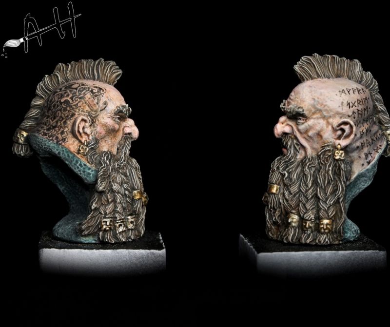 Asgrim Dwarf - Bust scale 1/10 - (2016)