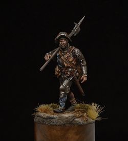 European halberdier 1460-75.