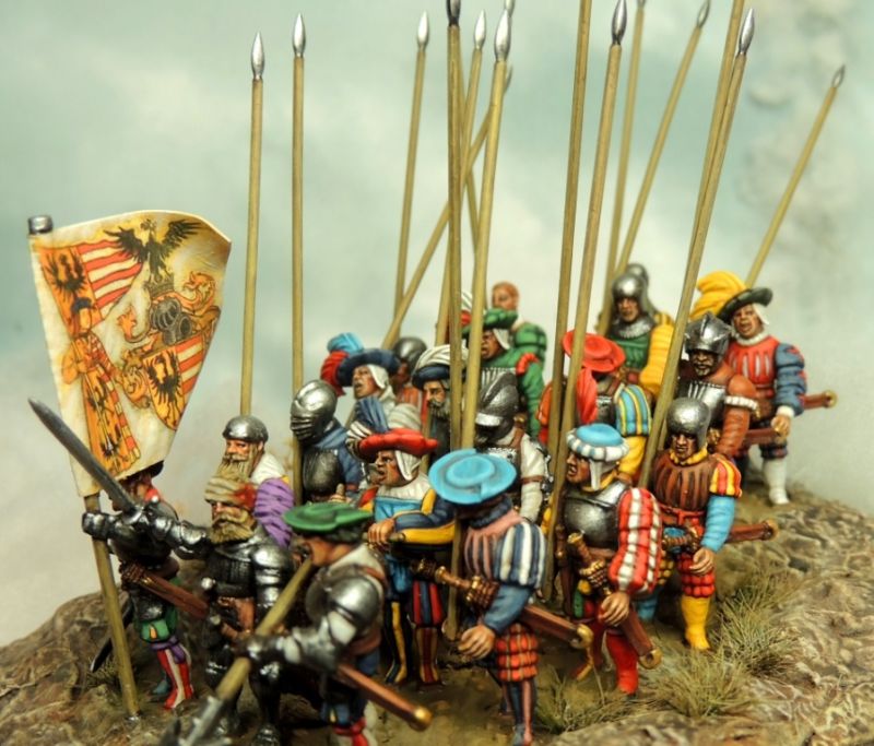 Lansknecht pikemen