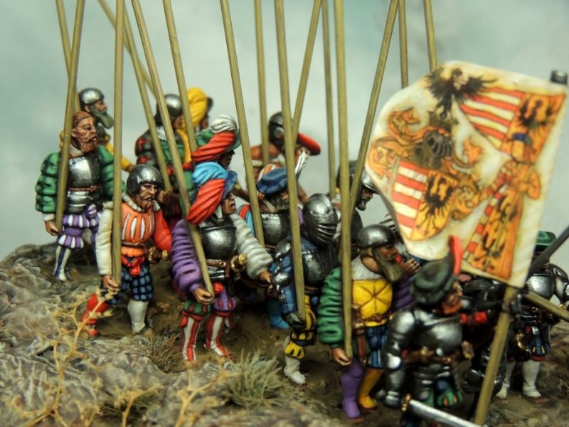 Lansknecht pikemen