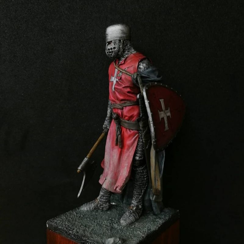 Knight Hospitaller, XIII century by DavidSrba · Putty&Paint