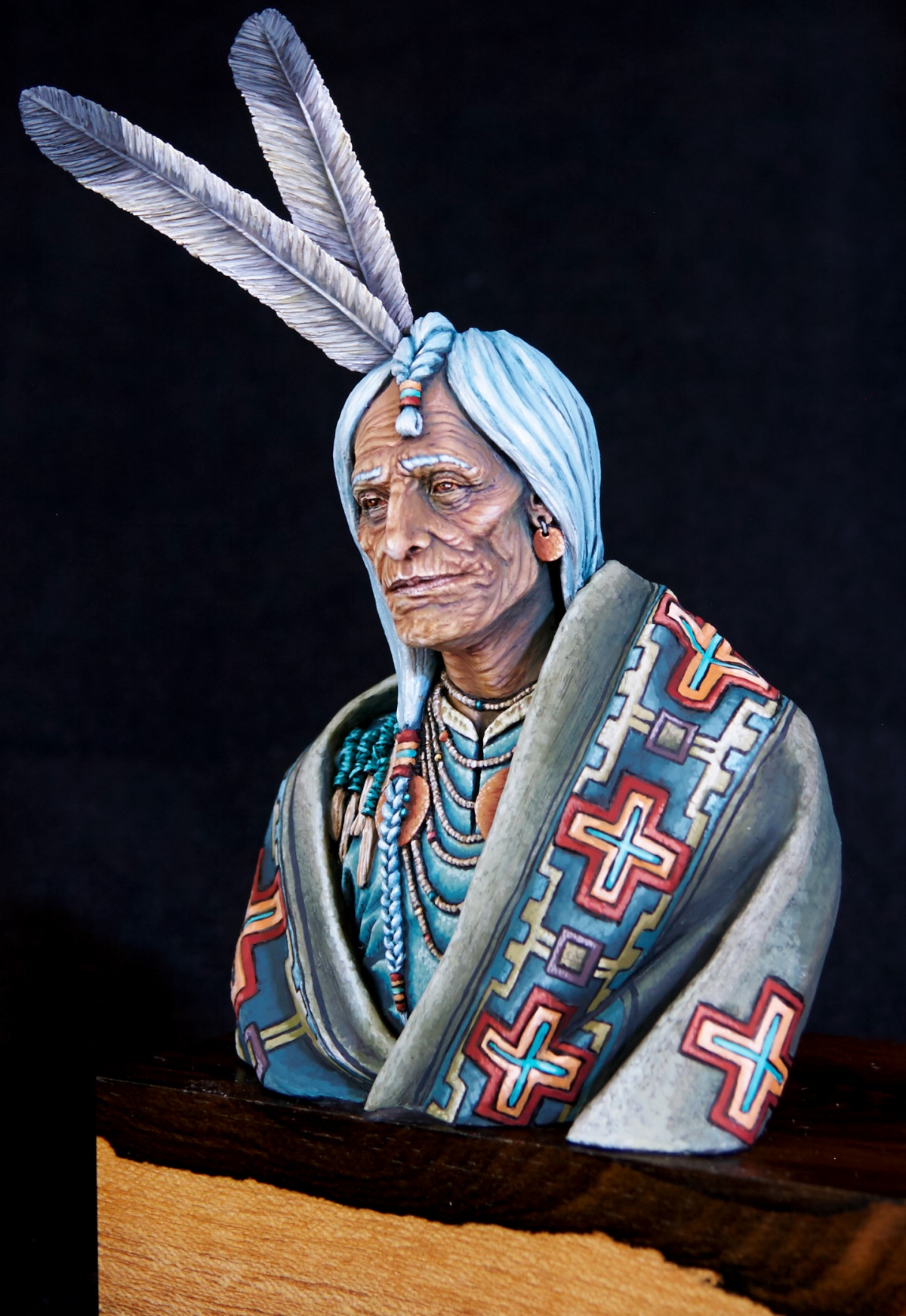 Navajo Great Chief (Blackcrow Miniatures) by Richard Sharp · Putty&Paint