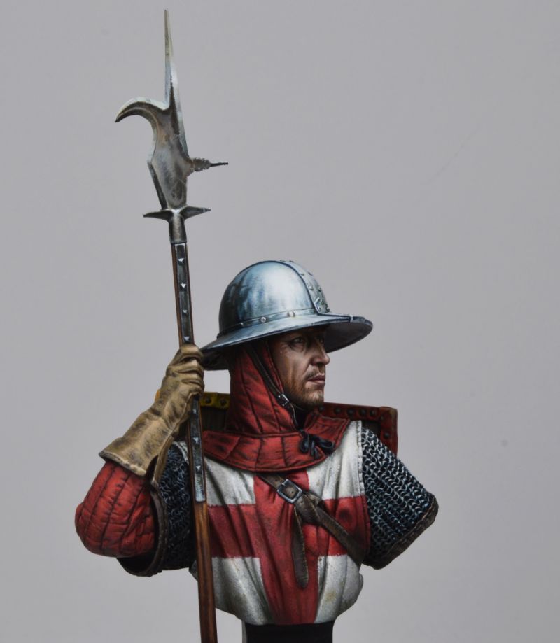 English Man-at-Arms, Crecy, 1346 by mmasclans · Putty&Paint