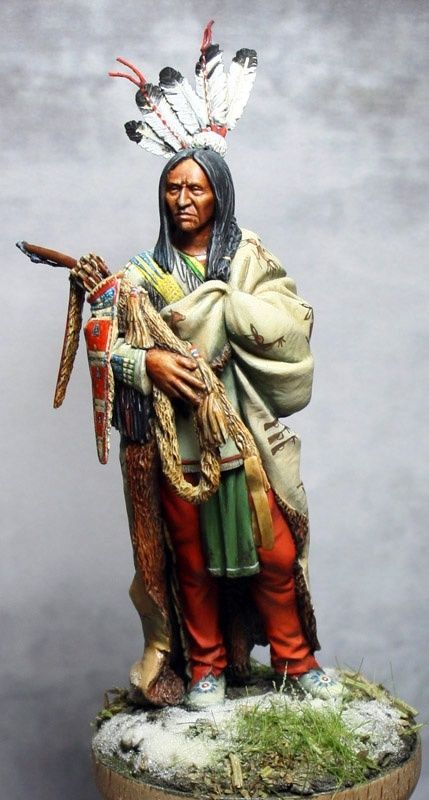 Hidatsa Warrior 1835