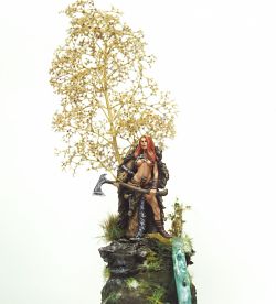 The forest woman