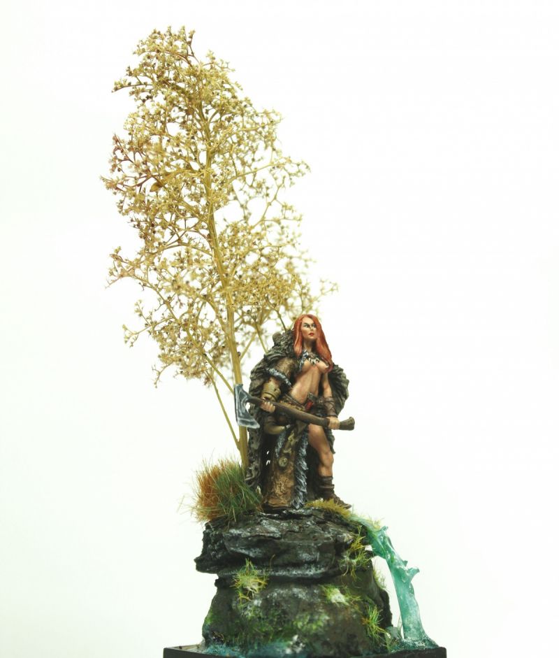 The forest woman