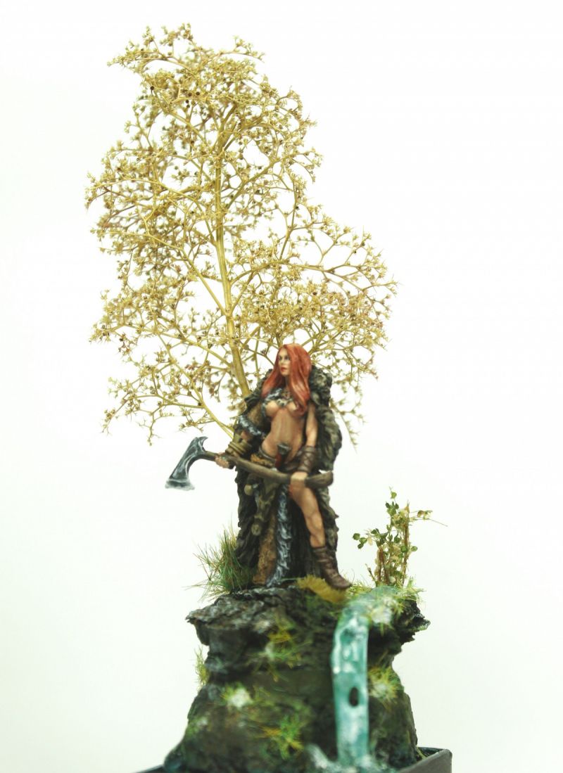 The forest woman