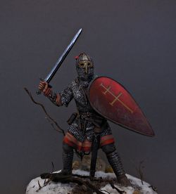 Russian warrior-druzhinnik, 13th century