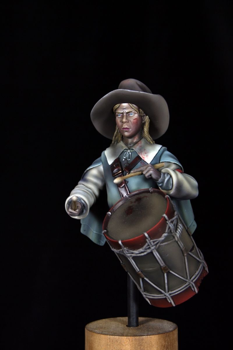 Drummer Boy. 30th Years War. 1643