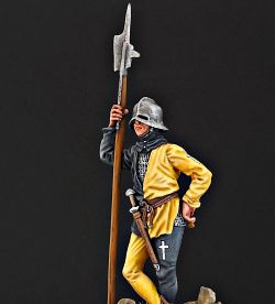 Swiss mercenary in the 15th century.