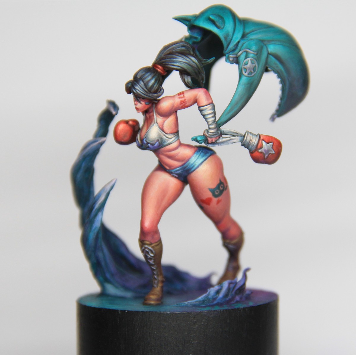 Kingdom Death Boxer By Yisong Liu Putty Paint