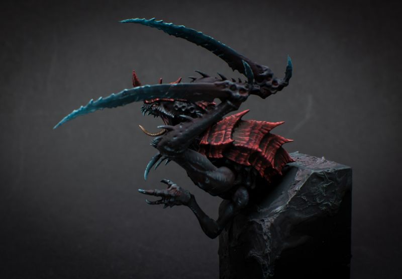 Tyranid Hormagaunt Bust By Daniel · Puttyandpaint