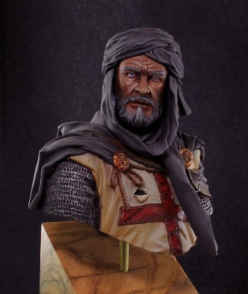 Templar Knight Bust (Jan 2012) by Aathos · Putty&Paint