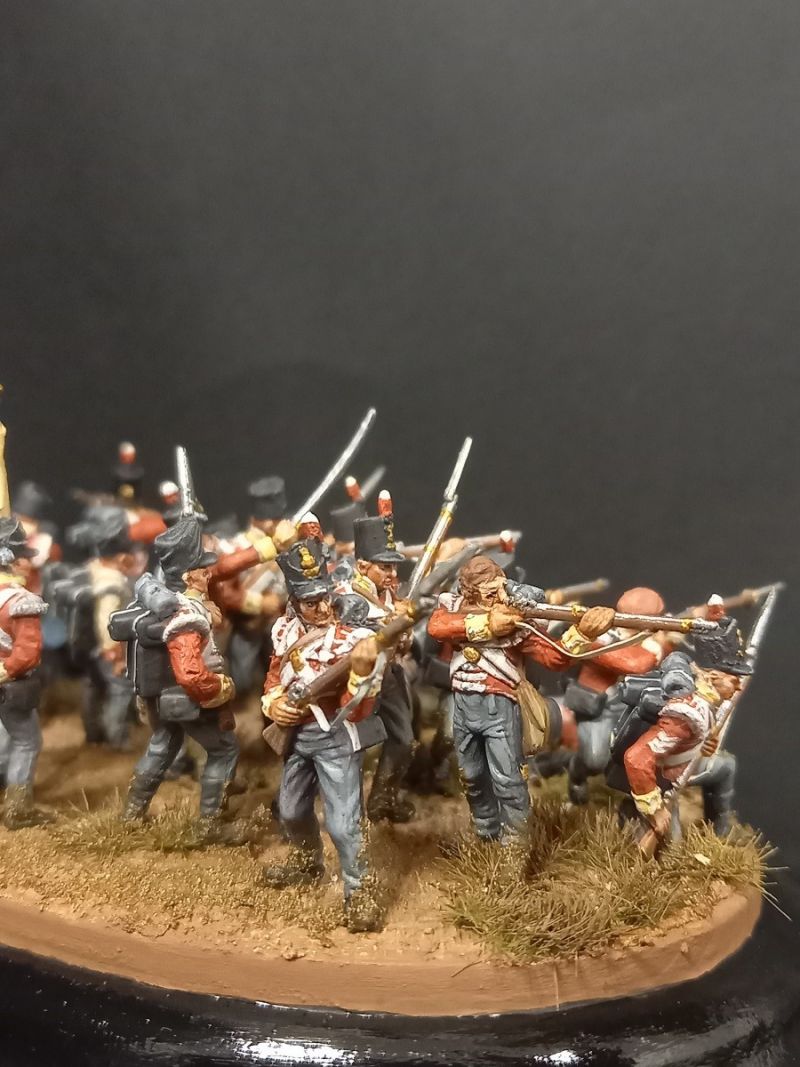 British Infantry at Waterloo