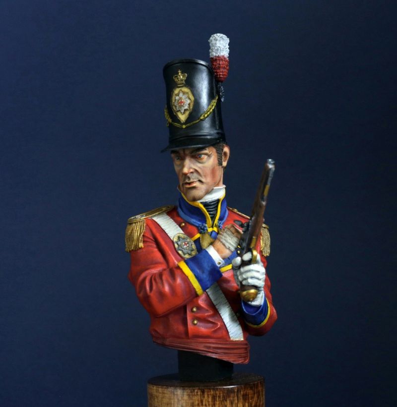 Officer, Coldstream Guards Waterloo, 1815