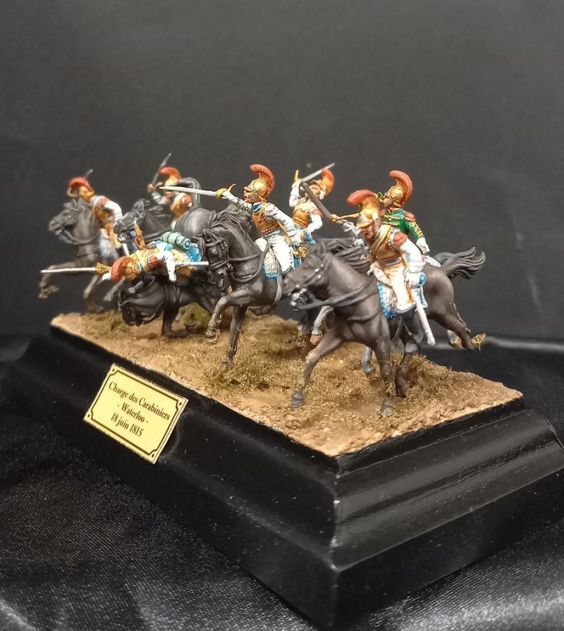 Charge des Carabiniers à Waterloo