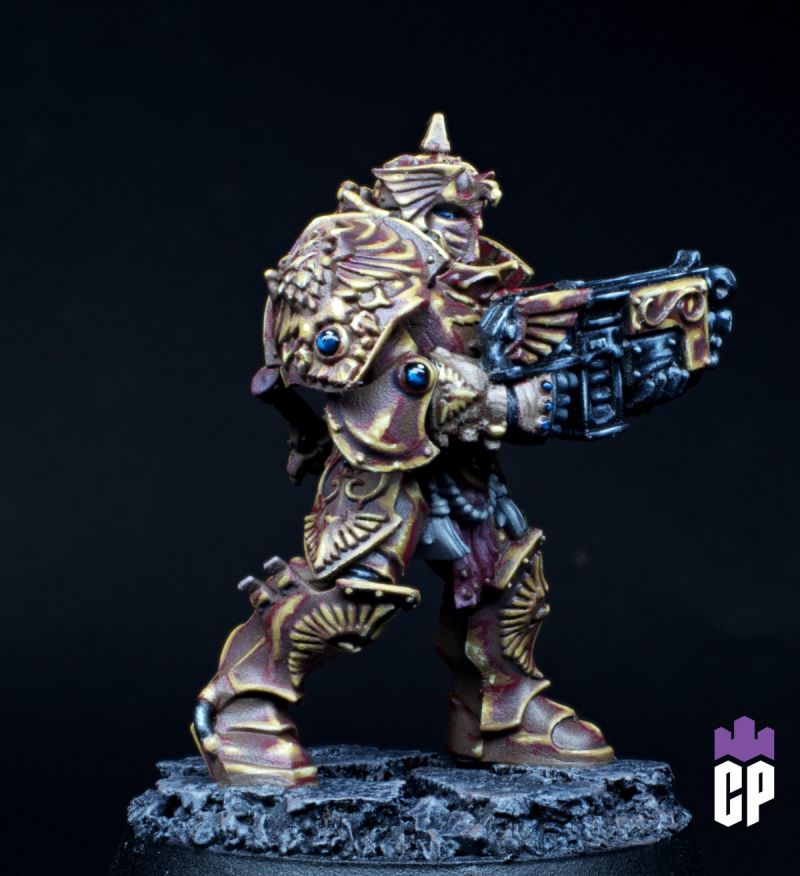 Adeptus custodes Sagittarum Guard by Castle_Of_Paint · Putty&Paint