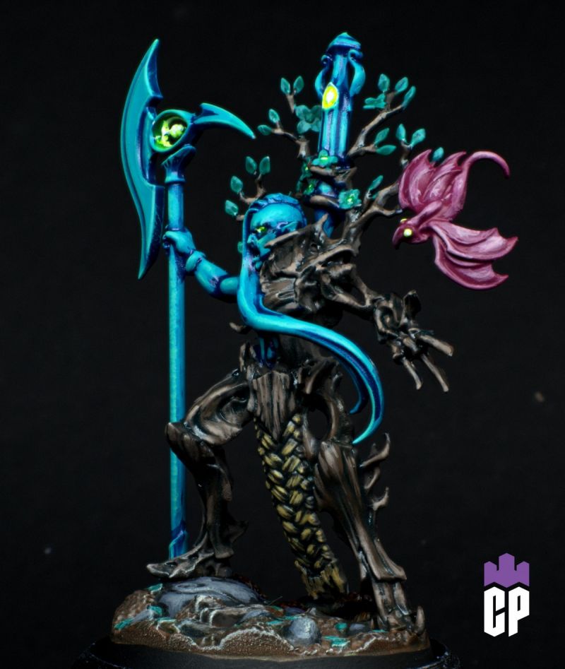 Gallanghann of the Glade of the Ylthari’s Guardians Warhammer underworlds Team