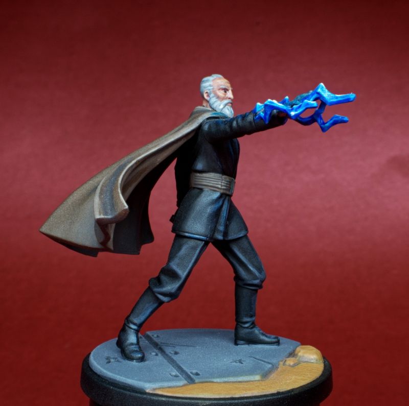 Count Dooku from Star Wars Shatterpoint