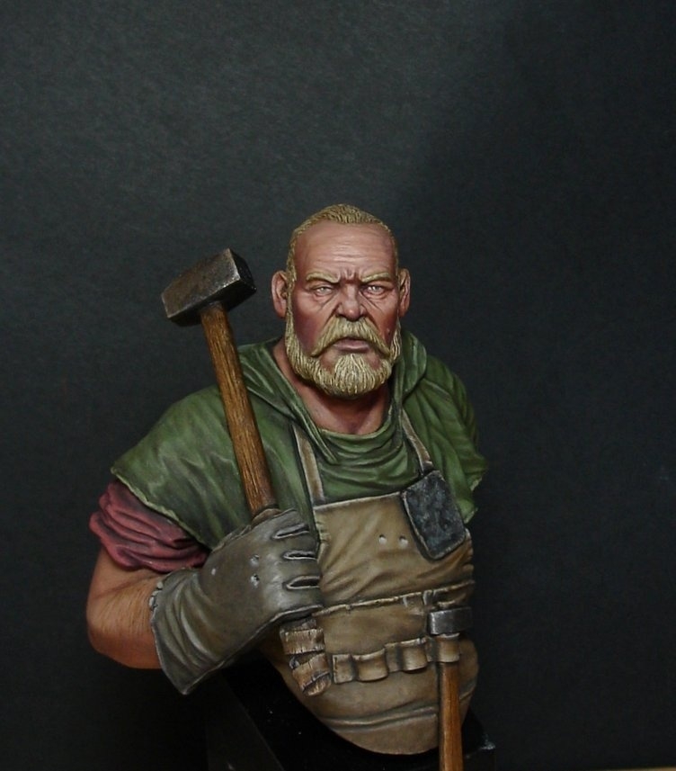 Medieval Blacksmith by brian snaddon · Putty&Paint