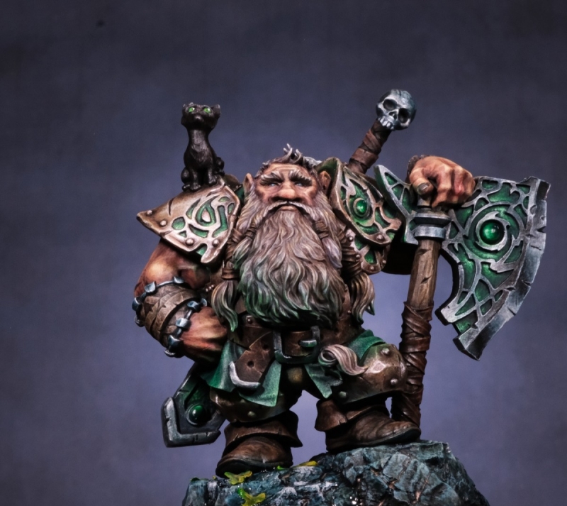 The Protector - 75mm Dwarf Warrior