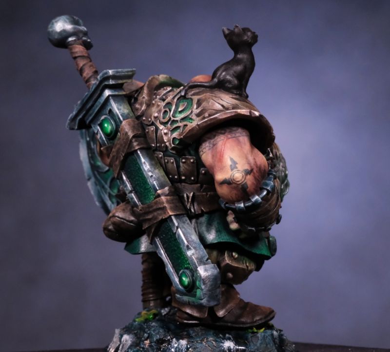 The Protector - 75mm Dwarf Warrior