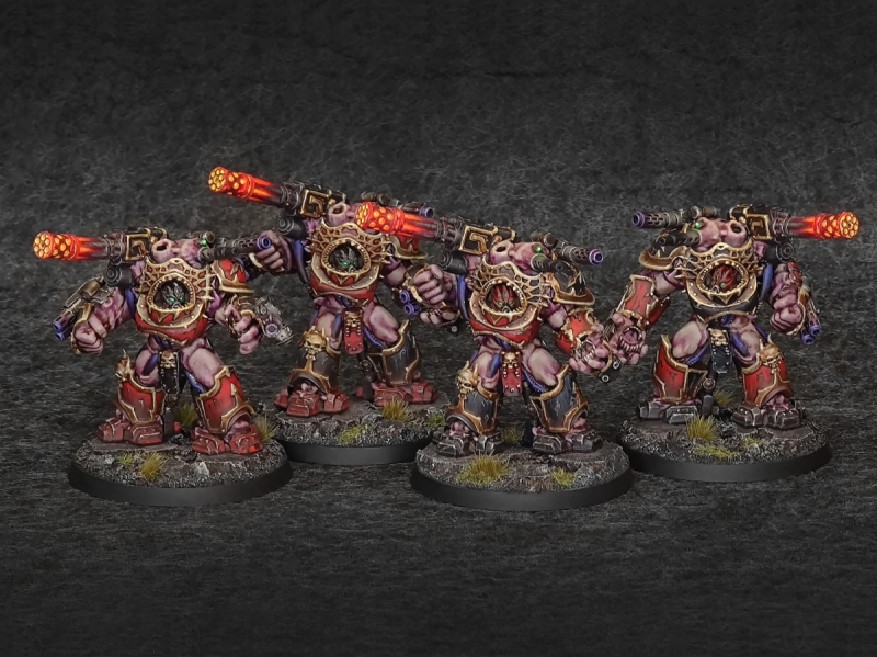 Chaos Space Marine Obliterators