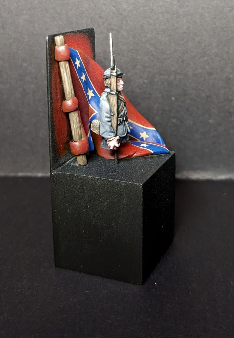 Confederate bust 32mm