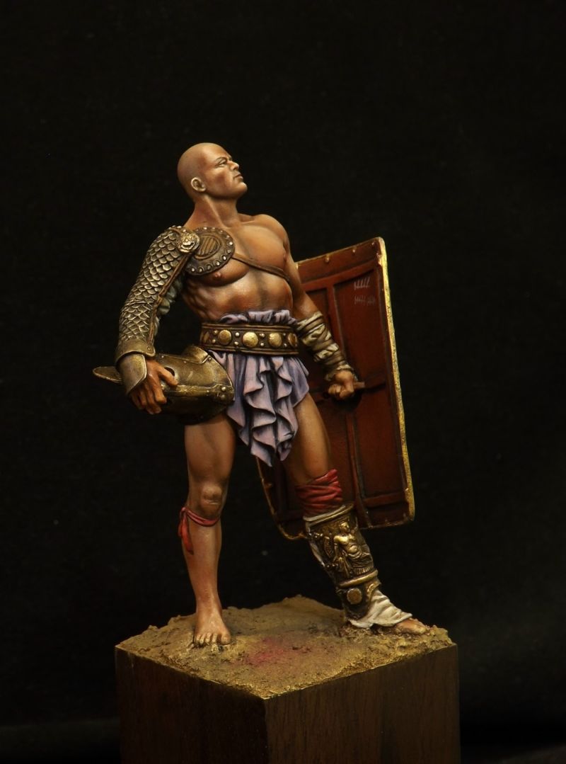 Roman Gladiator Secutor 75mm