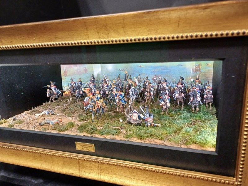 Charge des cuirassiers à Waterloo