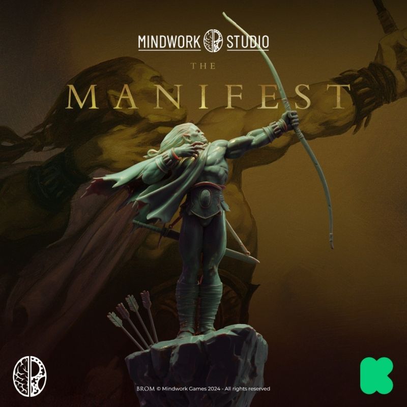 “The Manifest” official Boxart for -The Art of Brom