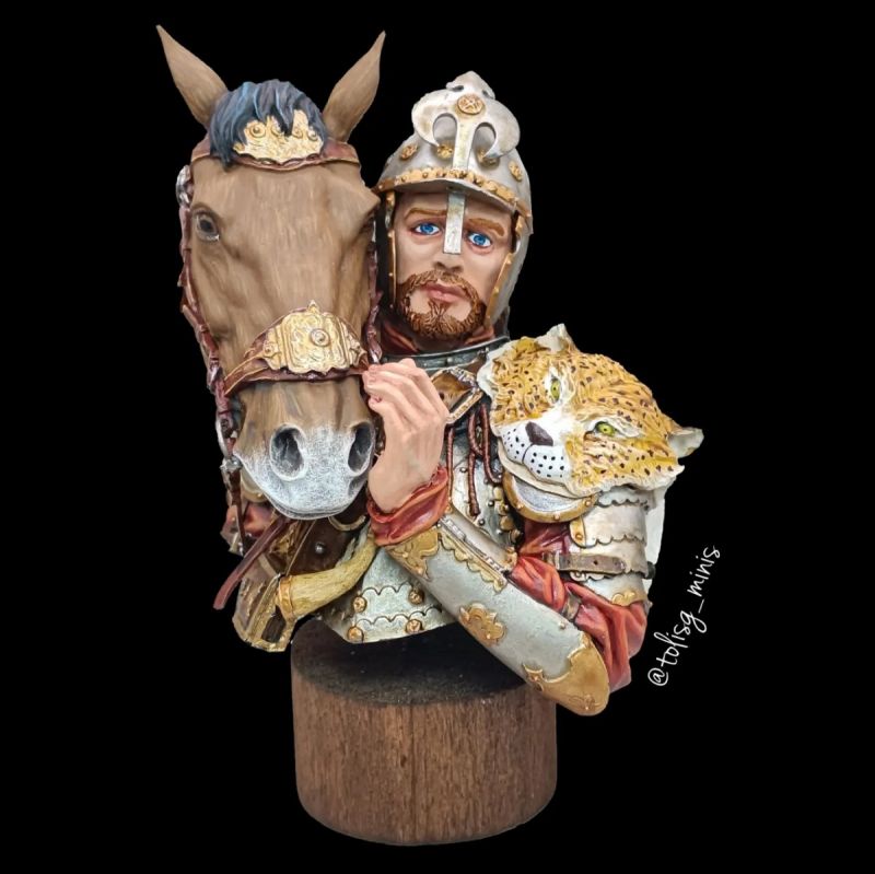 Comradeship Polish Hussars 17th cent , 1/10 (200mm) bust