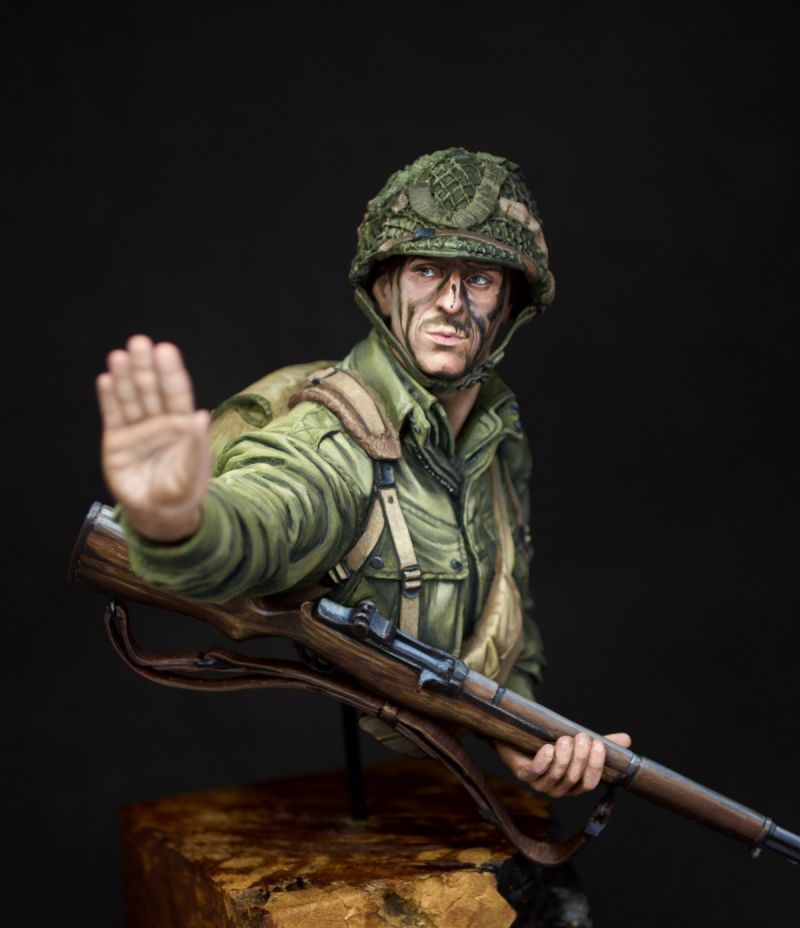 Young miniatures  US 101st AIRBORNE NORMANDY 1944  1/10bust