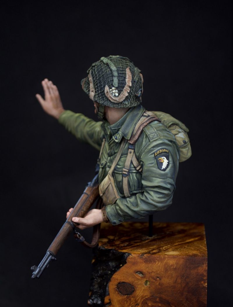 Young miniatures  US 101st AIRBORNE NORMANDY 1944  1/10bust