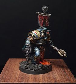 Sons of Horus Praetor in terminator armour