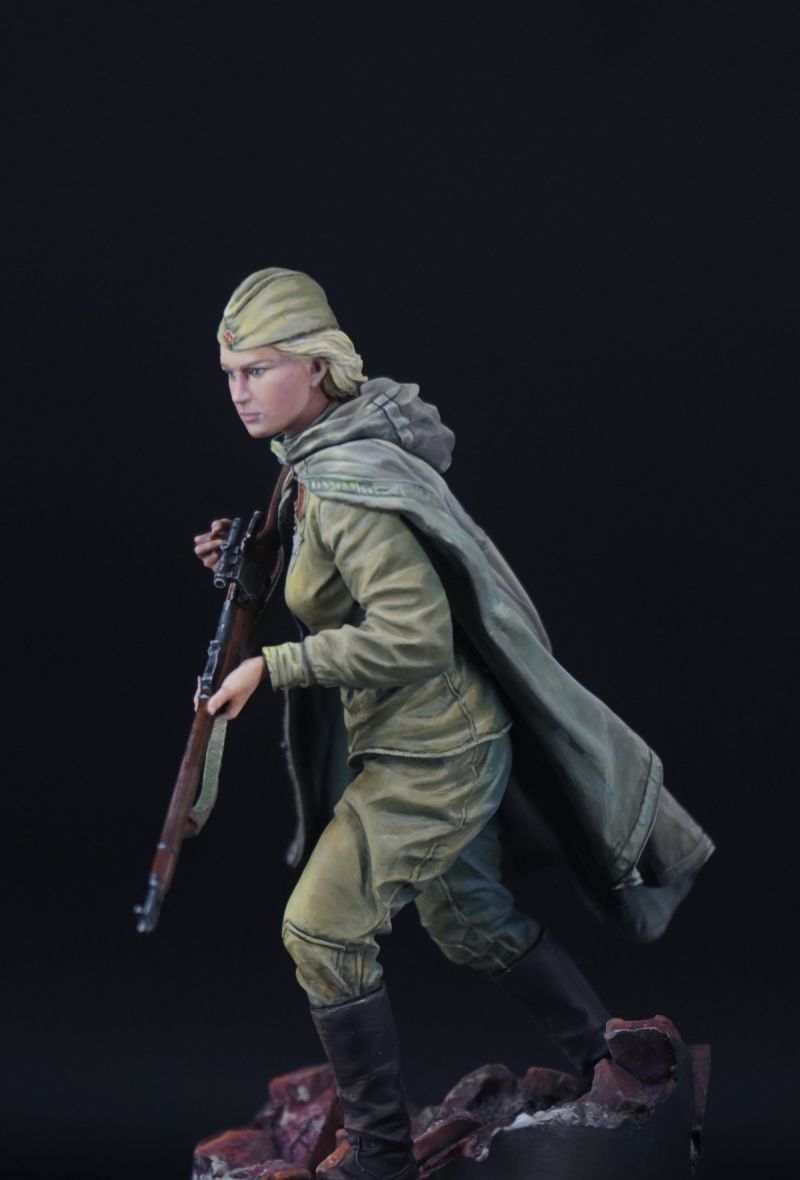 WW2 RED ARMY FEMALE SNIPER