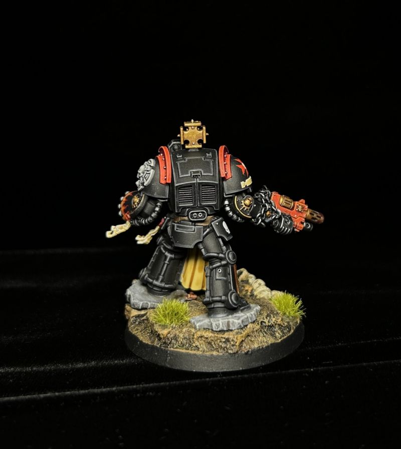 Black Templars Captain in terminator armour