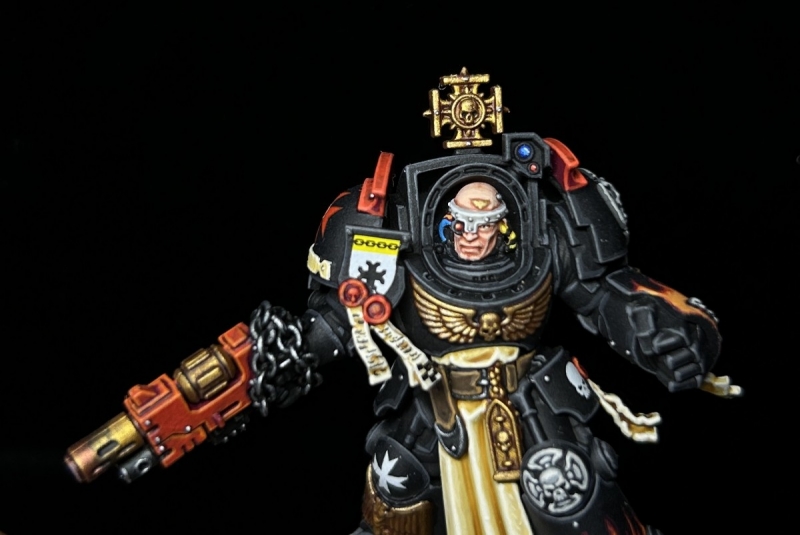 Black Templars Captain in terminator armour