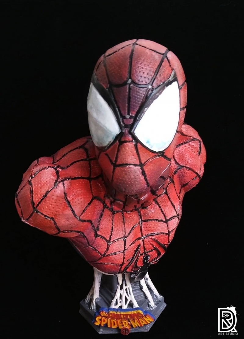 Spiderman bust