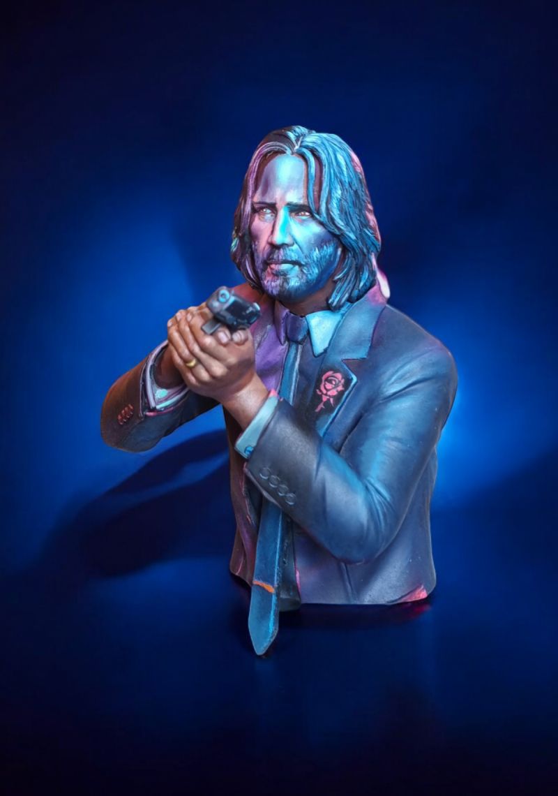 John Wick Lighting the Underworld