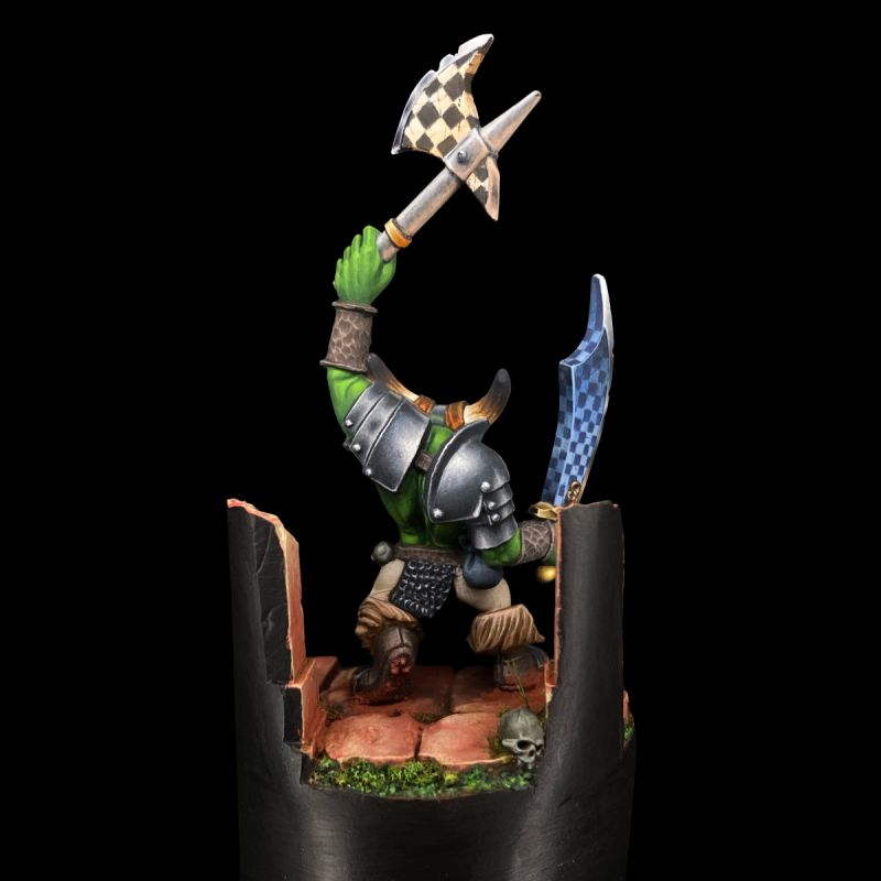 Warhammer Quest - classic black orc