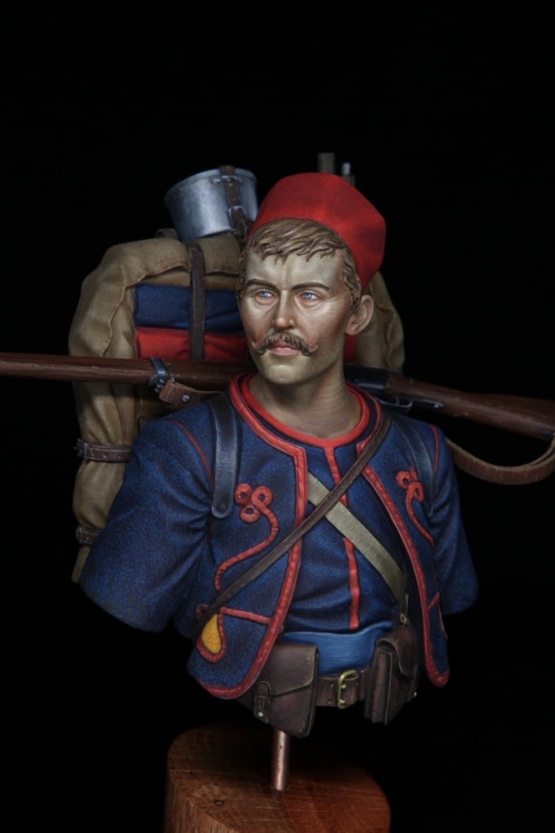 Life Miniatures Zouave regiment in 1914