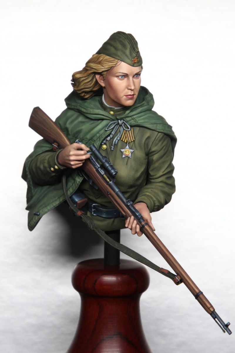 life miniatures Female Soviet sniper