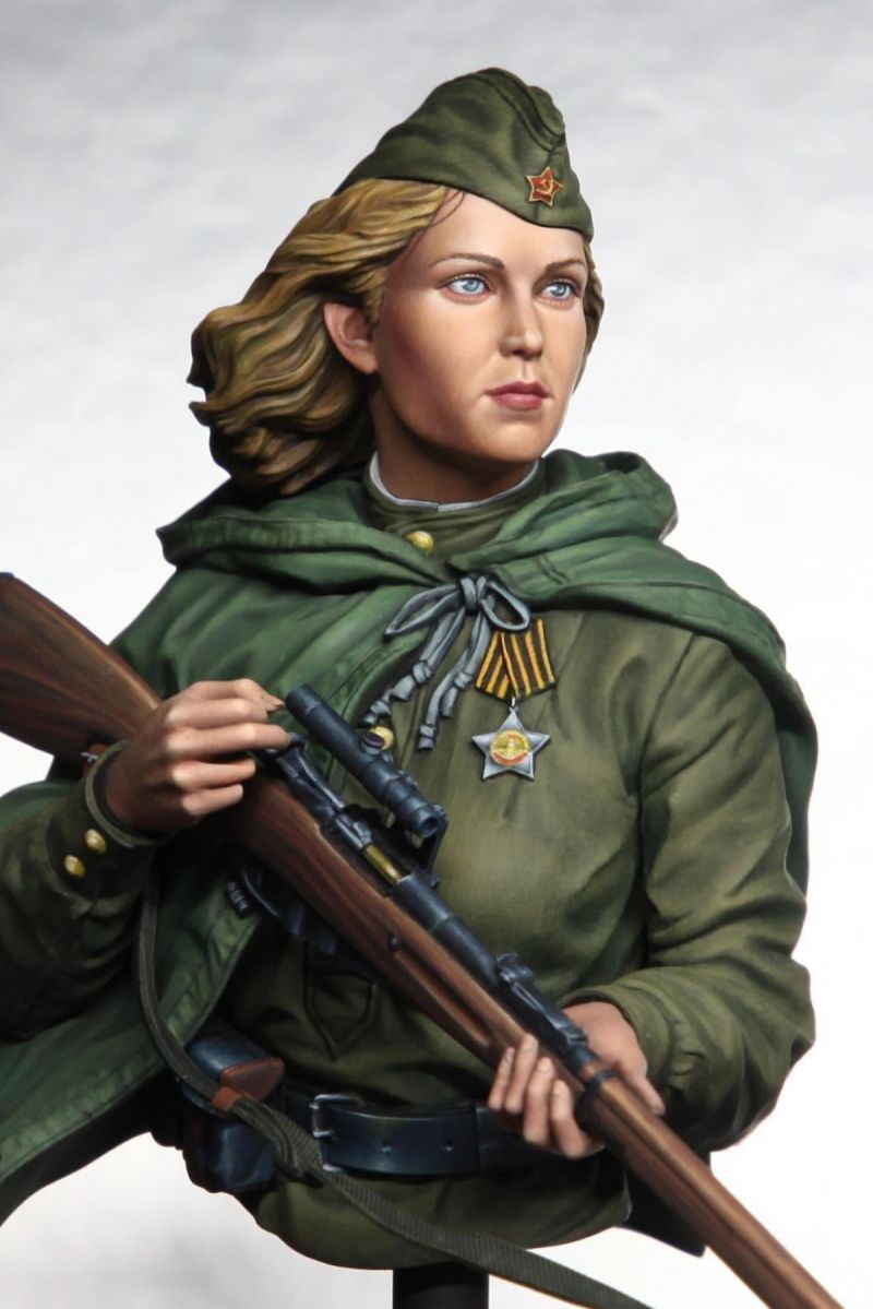 life miniatures Female Soviet sniper