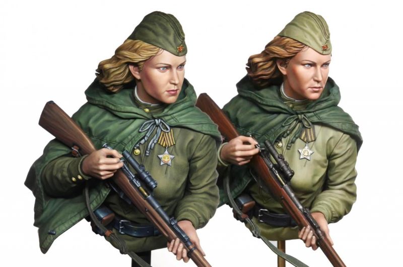 life miniatures Female Soviet sniper