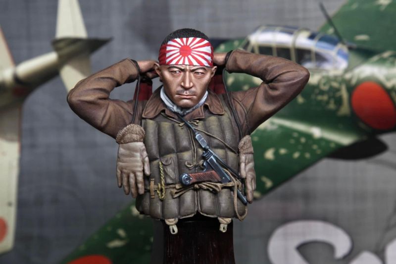 andrea miniatures Japanese World War II pilots