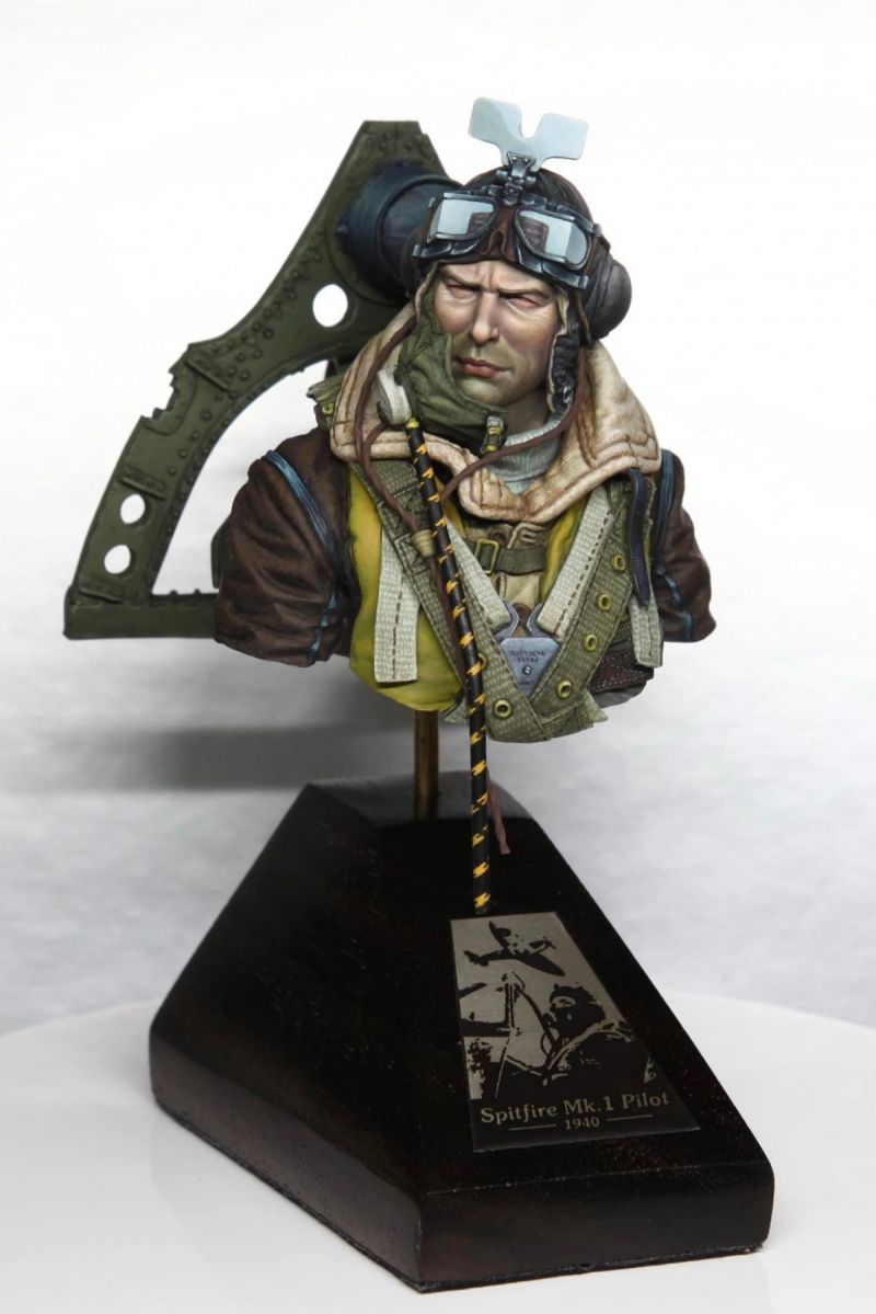 Life miniatures World War II British Air Force pilot