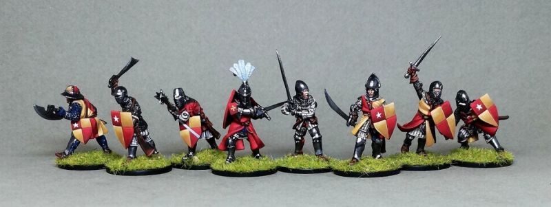 Knights/Men at Arms of Earl Oxford (Claymore Castings )